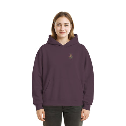 Peace. Waves. Sunsets. - Fluffy Boxcut Hoodie