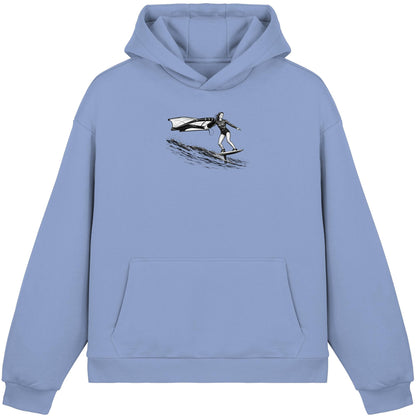 Wingfoil Wave - Fluffy Boxcut Hoodie