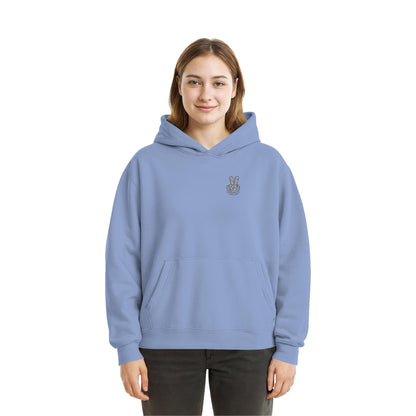 Peace. Waves. Sunsets. - Fluffy Boxcut Hoodie