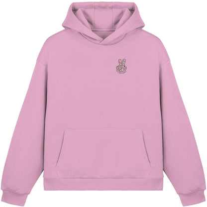 Peace. Waves. Sunsets. - Fluffy Boxcut Hoodie