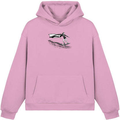 Wingfoil Wave - Fluffy Boxcut Hoodie