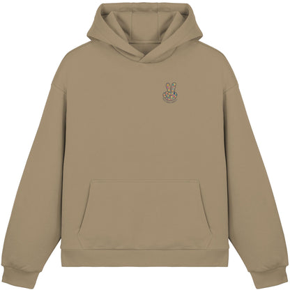 Peace. Waves. Sunsets. - Fluffy Boxcut Hoodie