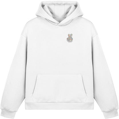 Peace. Waves. Sunsets. - Fluffy Boxcut Hoodie