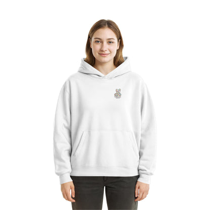 Peace. Waves. Sunsets. - Fluffy Boxcut Hoodie