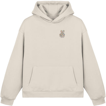Peace. Waves. Sunsets. - Fluffy Boxcut Hoodie
