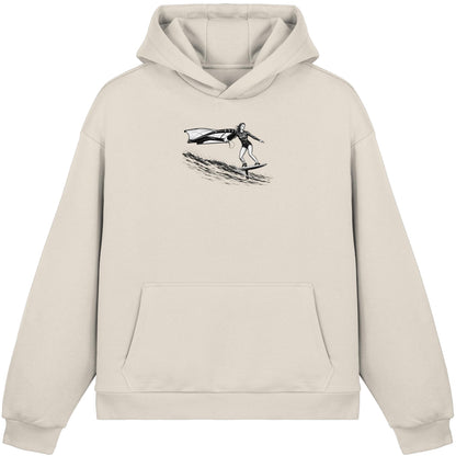 Wingfoil Wave - Fluffy Boxcut Hoodie
