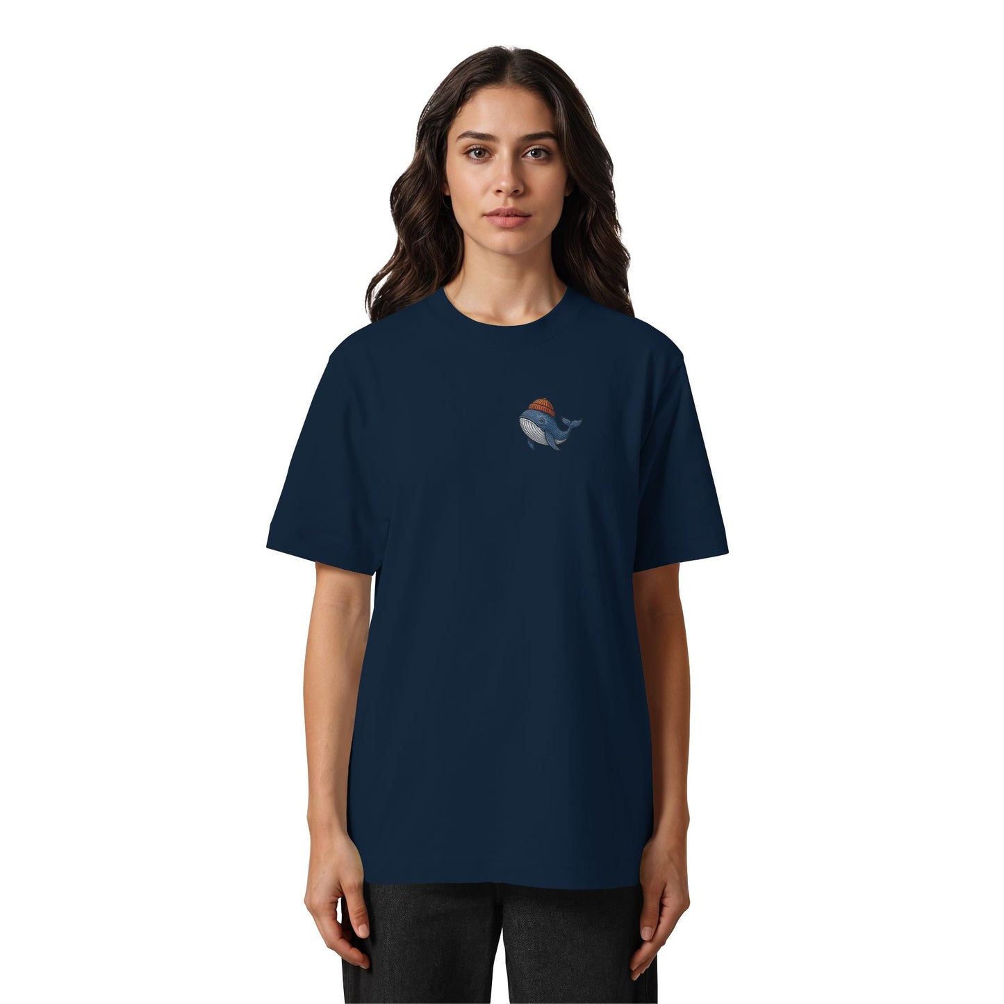 Nordic Whale - Heavy Oversized Organic Shirt