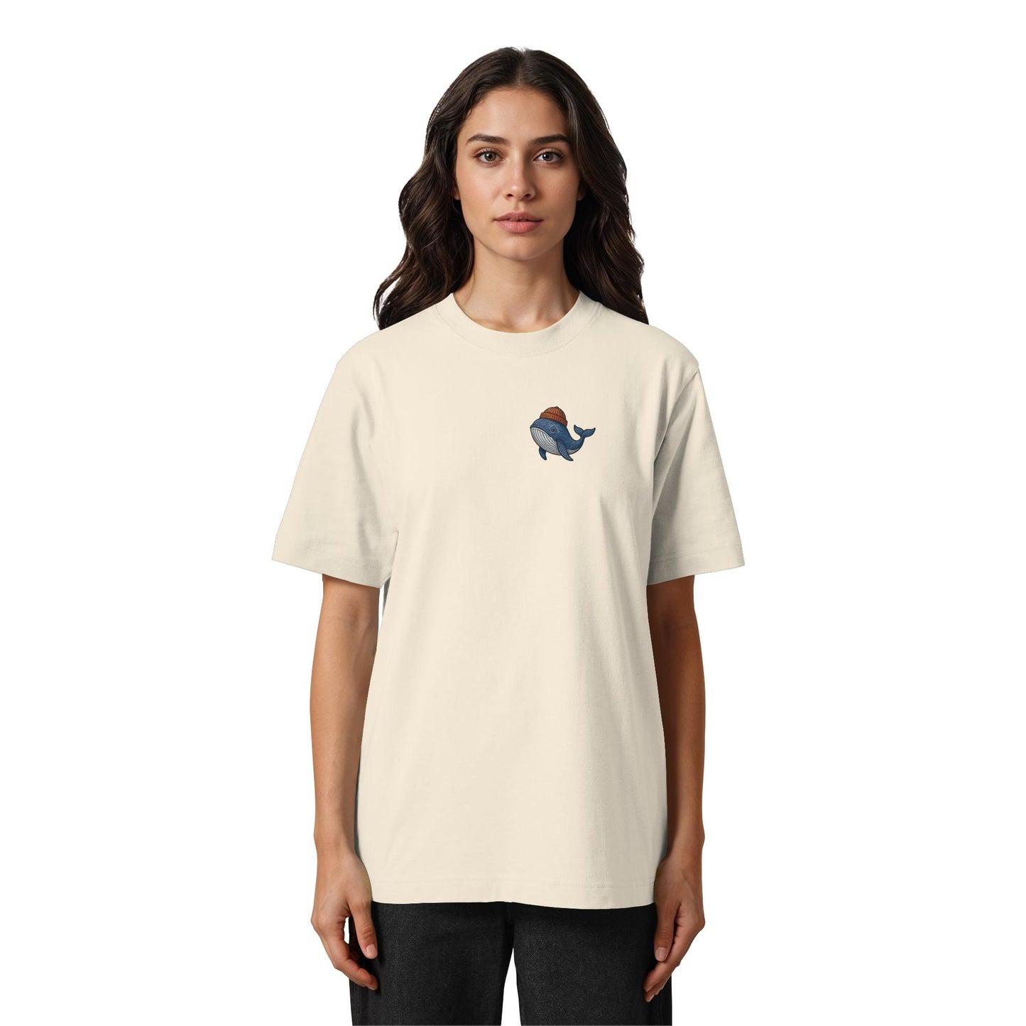Nordic Whale - Heavy Oversized Organic Shirt