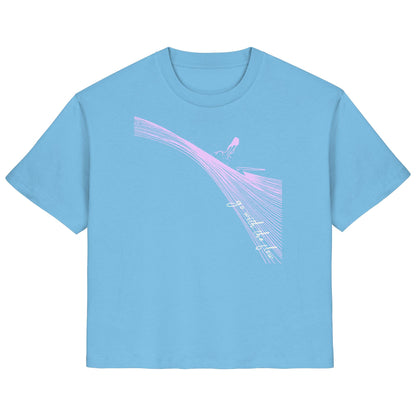 Surfgirl-go withe flow - Ladies Organic Shirt