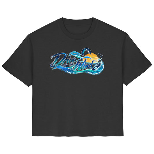 Kite-Drive With The Wind - Ladies Organic Shirt