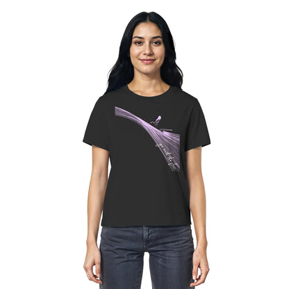 Surfgirl-go withe flow - Ladies Organic Shirt