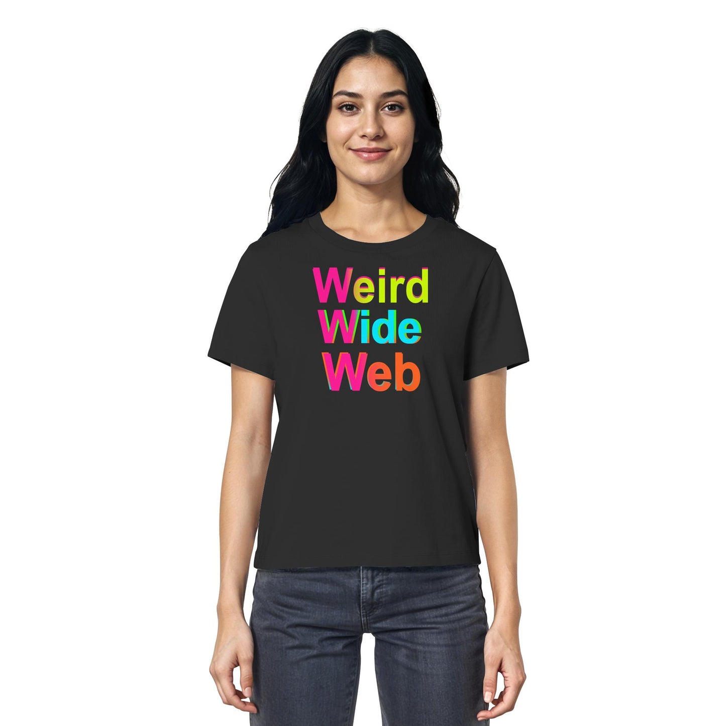 Weird Wide Web-Natural is sexy - Ladies Organic Shirt