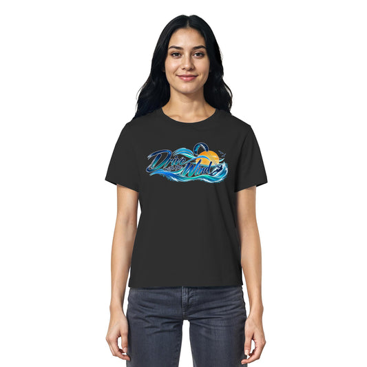 Kite-Drive With The Wind - Ladies Organic Shirt