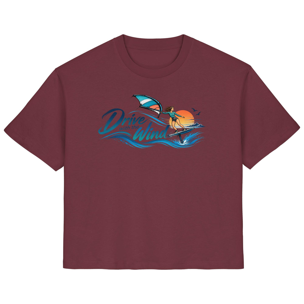 Wing-Drive With The Wind Kopie - Ladies Organic Shirt
