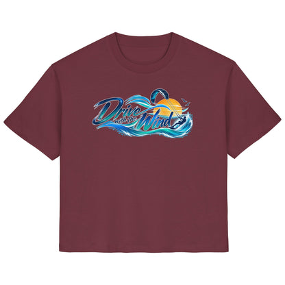 Kite-Drive With The Wind - Ladies Organic Shirt
