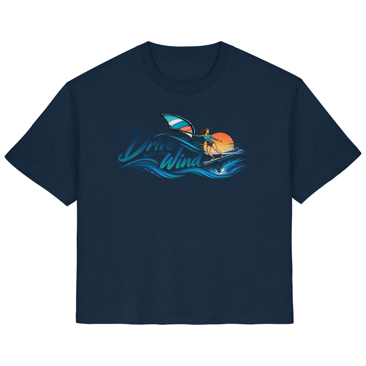 Wing-Drive With The Wind Kopie - Ladies Organic Shirt