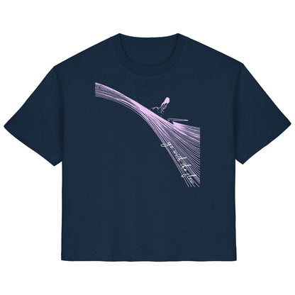 Surfgirl-go withe flow - Ladies Organic Shirt