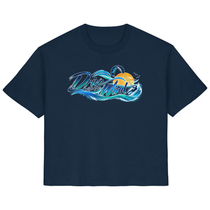 Kite-Drive With The Wind - Ladies Organic Shirt