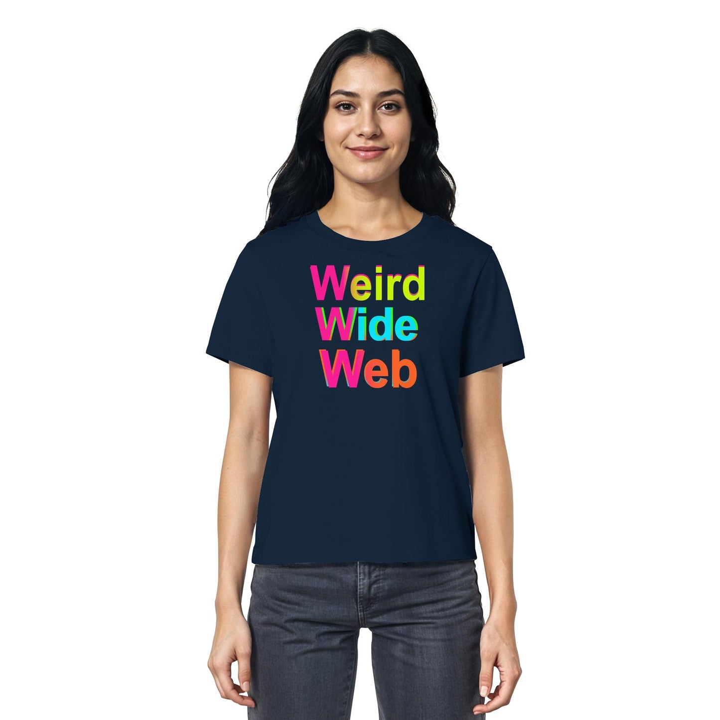 Weird Wide Web-Natural is sexy - Ladies Organic Shirt