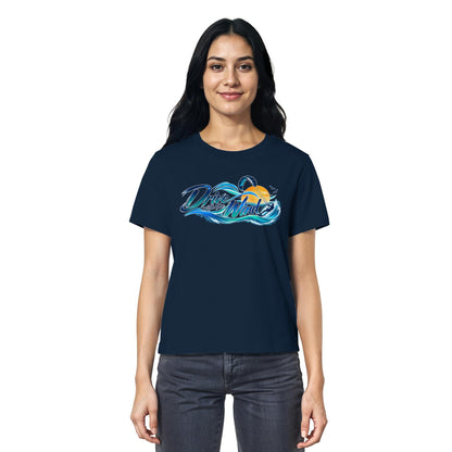 Kite-Drive With The Wind - Ladies Organic Shirt