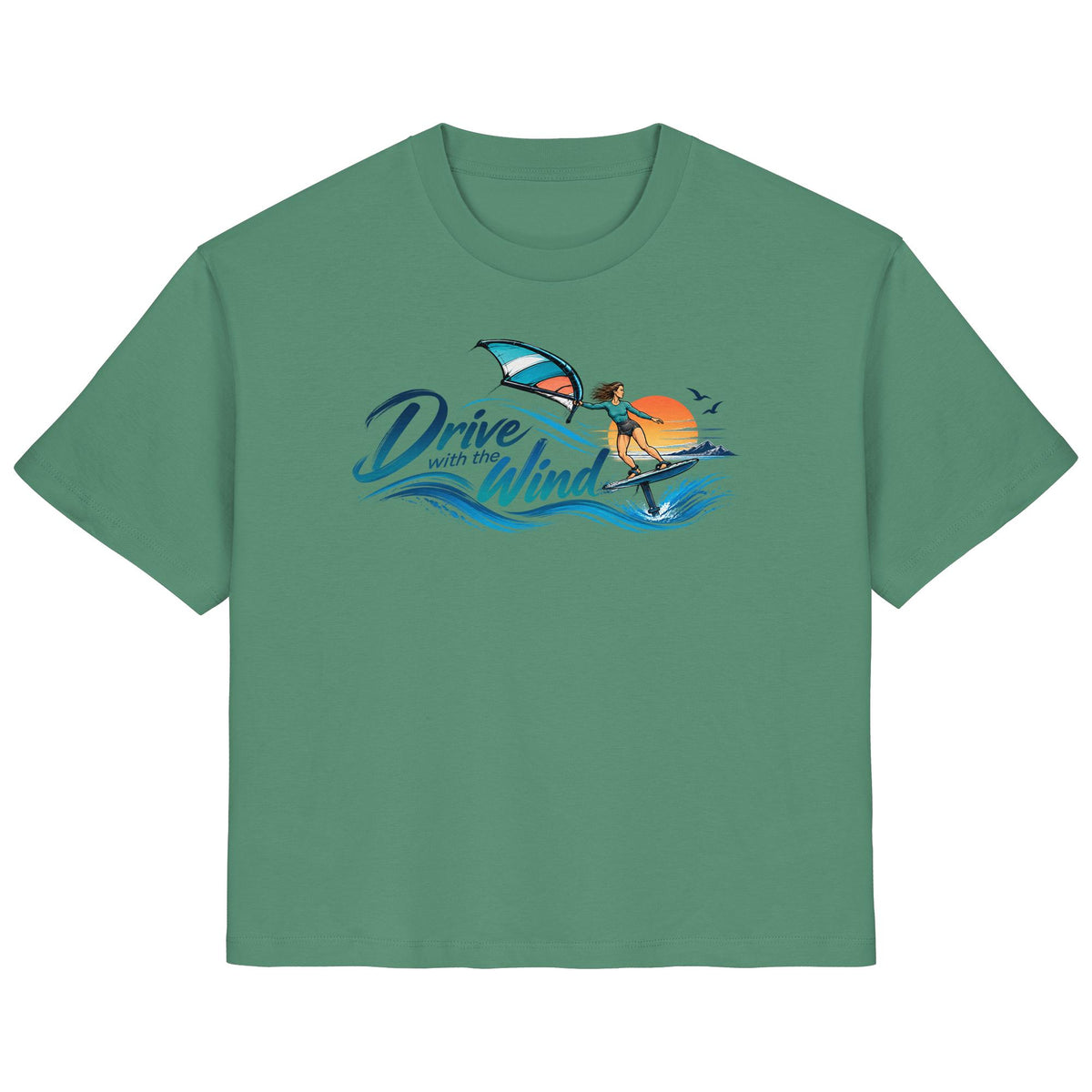 Wing-Drive With The Wind Kopie - Ladies Organic Shirt