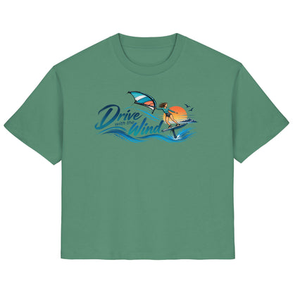 Wing-Drive With The Wind Kopie - Ladies Organic Shirt