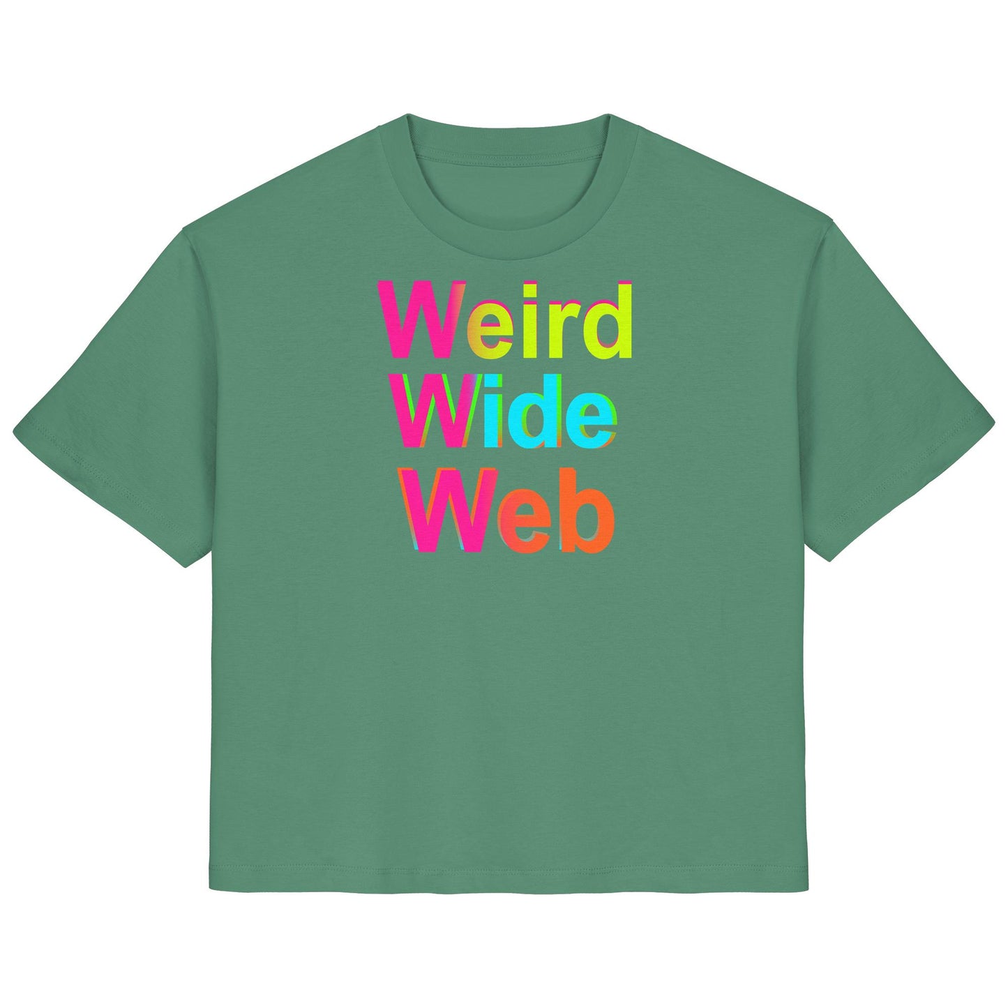 Weird Wide Web-Natural is sexy - Ladies Organic Shirt