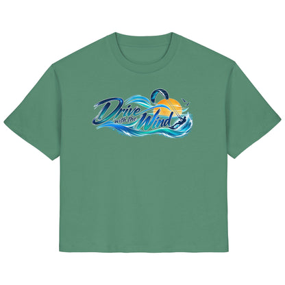 Kite-Drive With The Wind - Ladies Organic Shirt