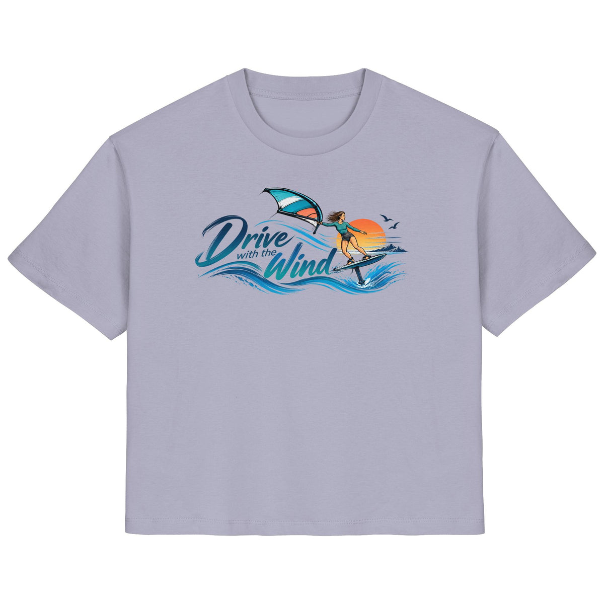 Wing-Drive With The Wind Kopie - Ladies Organic Shirt