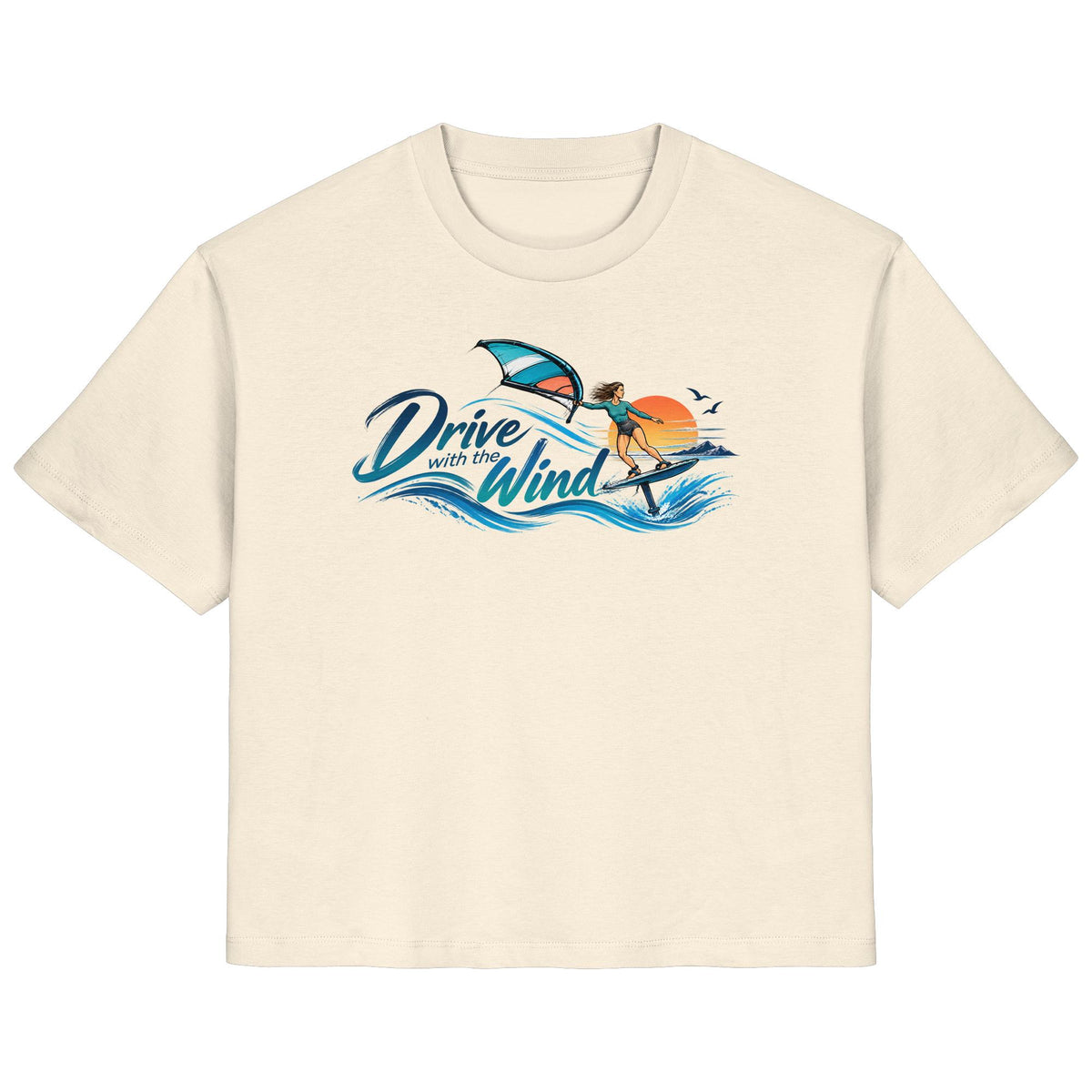 Wing-Drive With The Wind Kopie - Ladies Organic Shirt