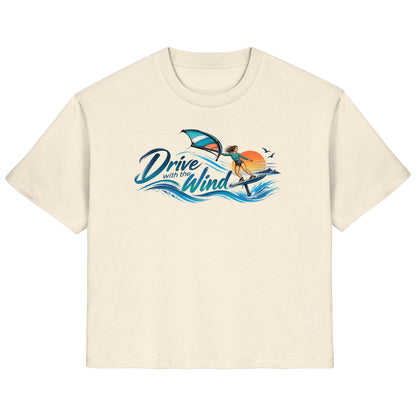 Wing-Drive With The Wind Kopie - Ladies Organic Shirt