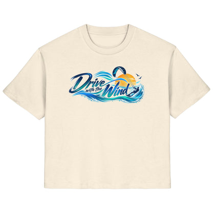 Kite-Drive With The Wind - Ladies Organic Shirt