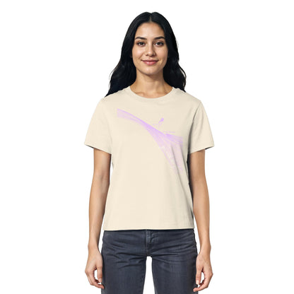 Surfgirl-go withe flow - Ladies Organic Shirt