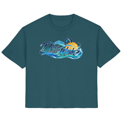Kite-Drive With The Wind - Ladies Organic Shirt