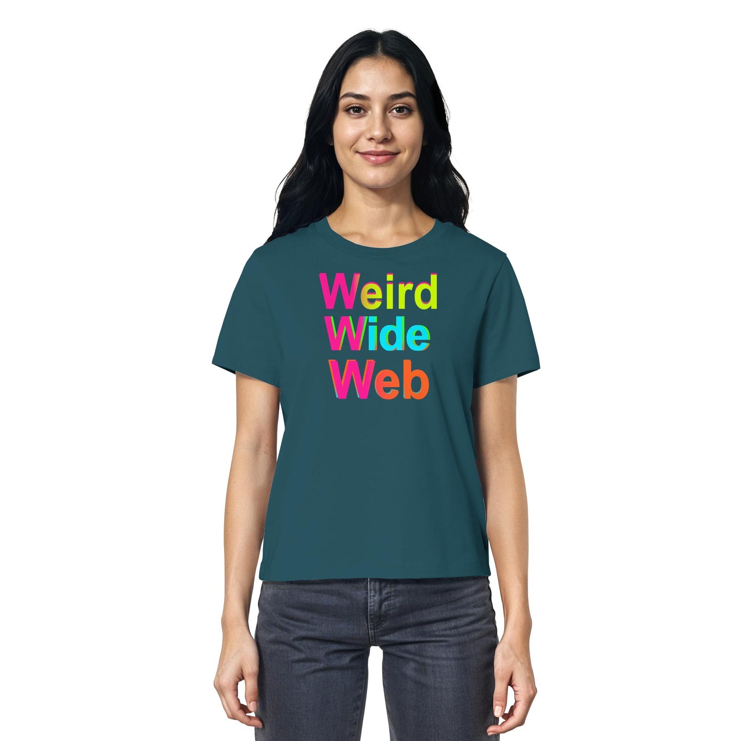 Weird Wide Web-Natural is sexy - Ladies Organic Shirt