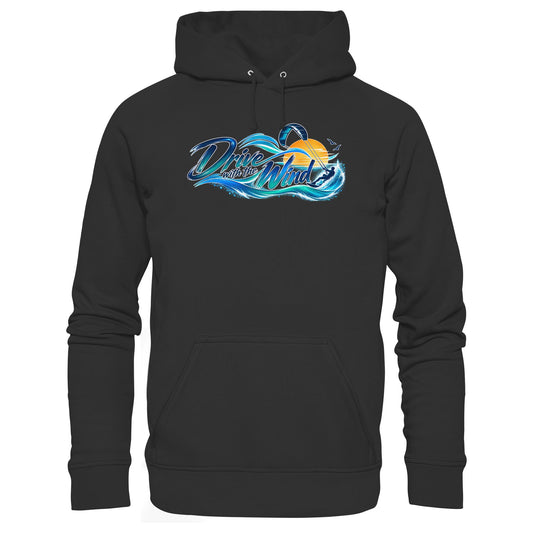 Kite-Drive With The Wind - Organic Basic Hoodie