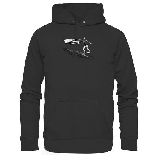 Wingfoil Wave - Organic Basic Hoodie