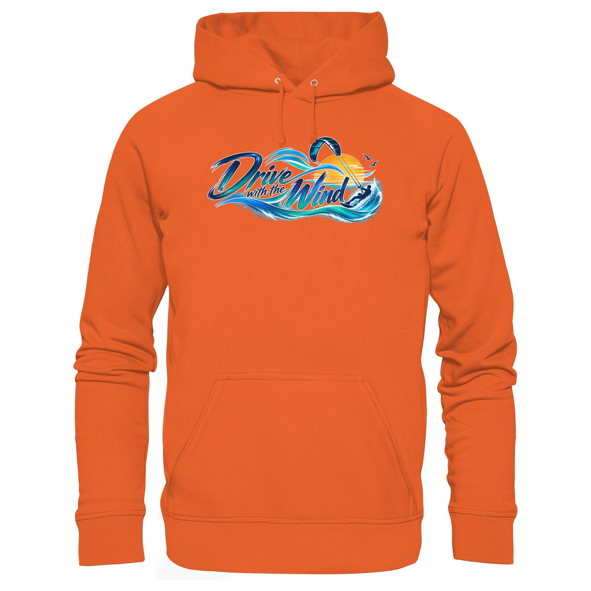 Kite-Drive With The Wind - Organic Basic Hoodie
