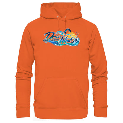 Kite-Drive With The Wind - Organic Basic Hoodie