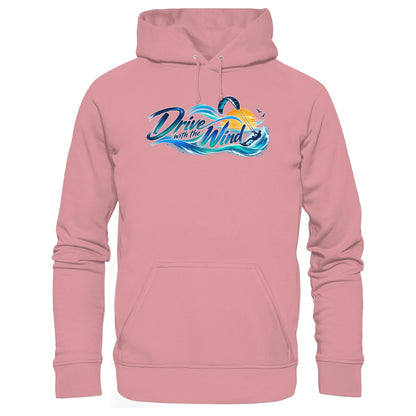 Kite-Drive With The Wind - Organic Basic Hoodie