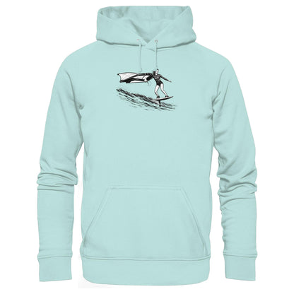 Wingfoil Wave - Organic Basic Hoodie