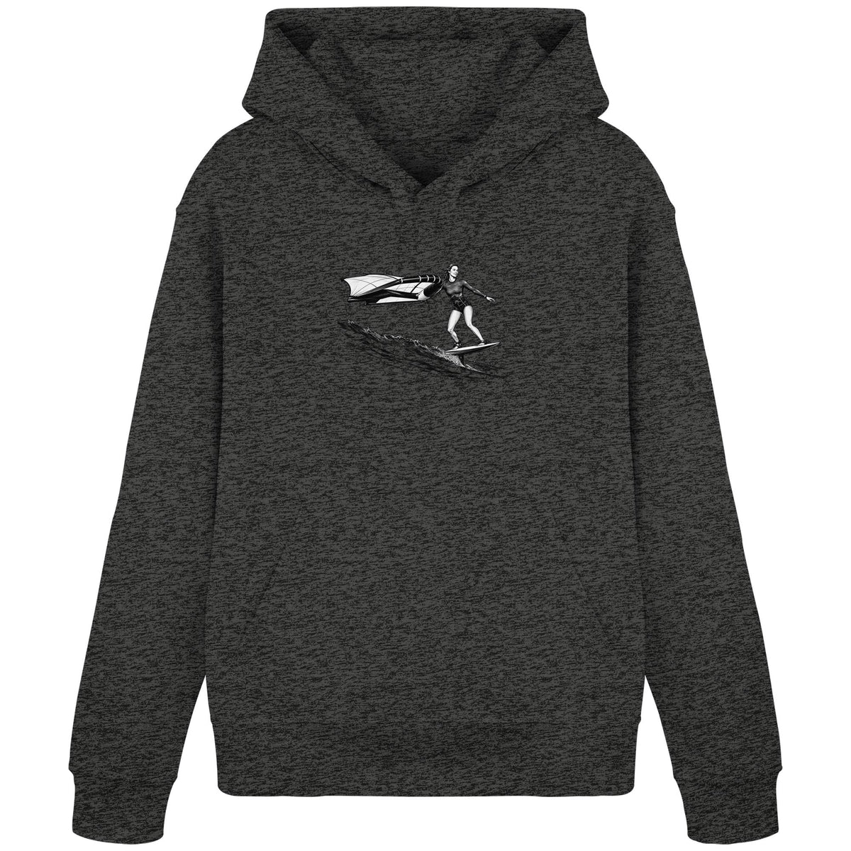 Wingfoil Wave - Organic Basic Hoodie