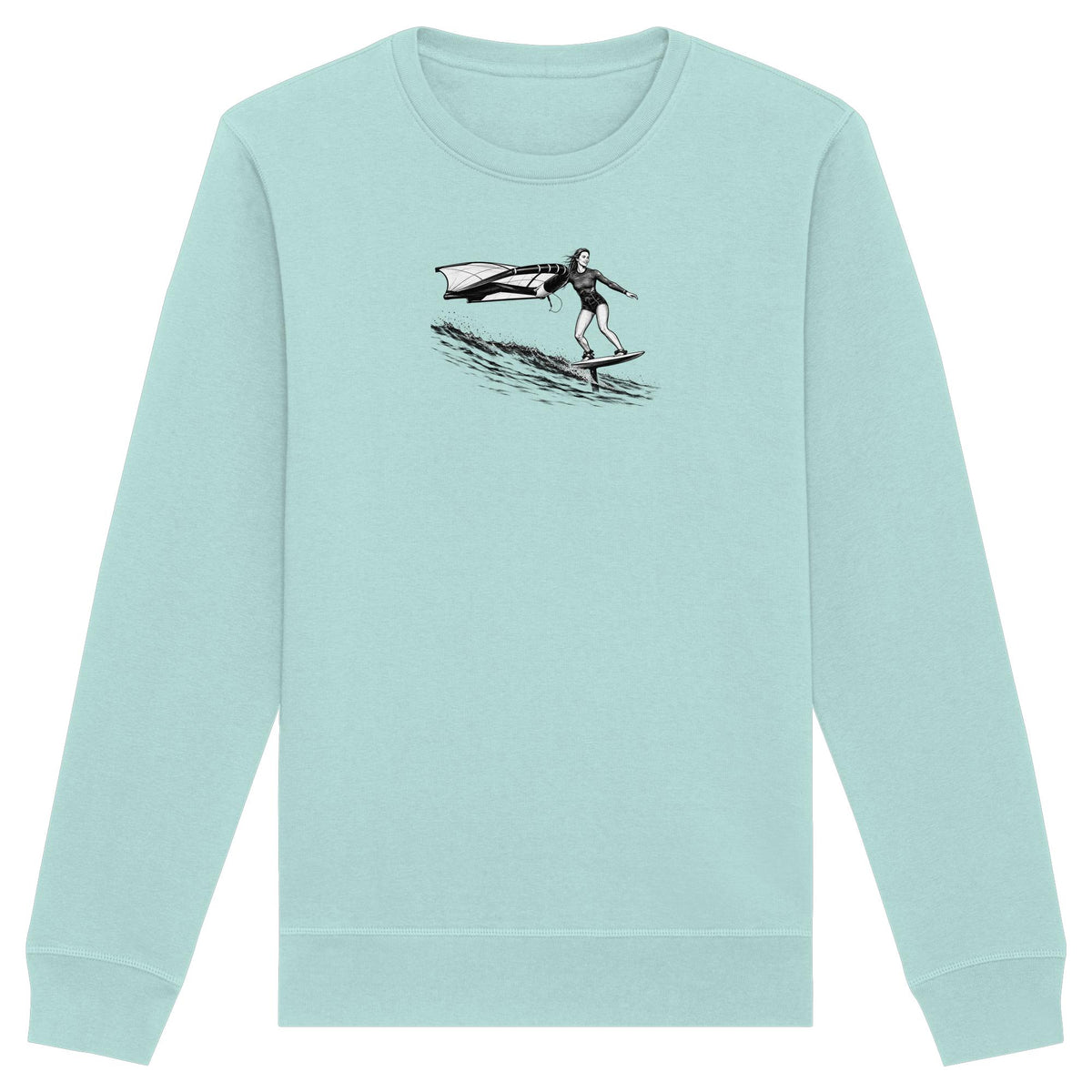 Wingfoil Wave - Organic Basic Unisex Sweatshirt