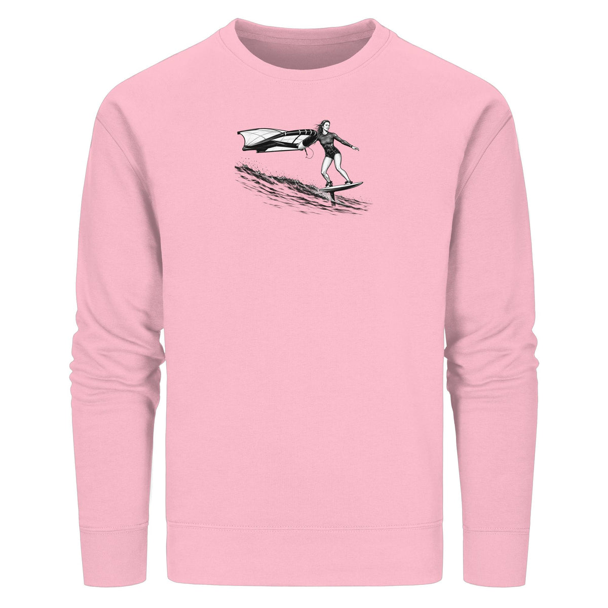 Wingfoil Wave - Organic Basic Unisex Sweatshirt