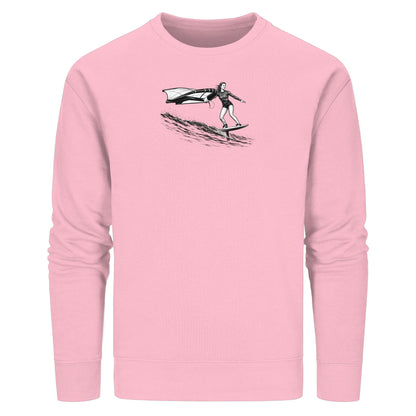 Wingfoil Wave - Organic Basic Unisex Sweatshirt