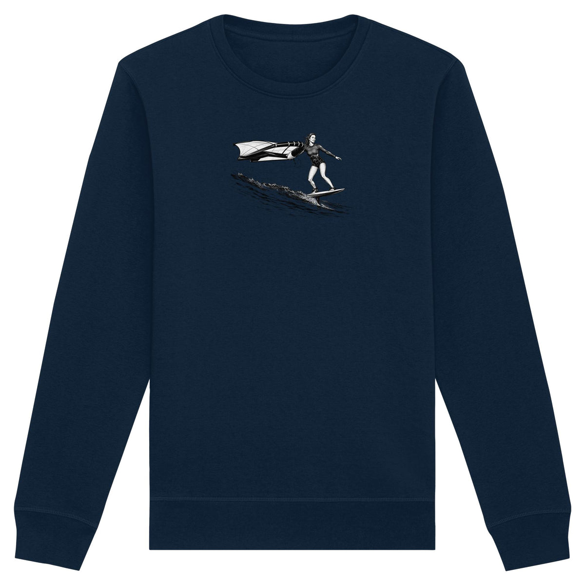 Wingfoil Wave - Organic Basic Unisex Sweatshirt