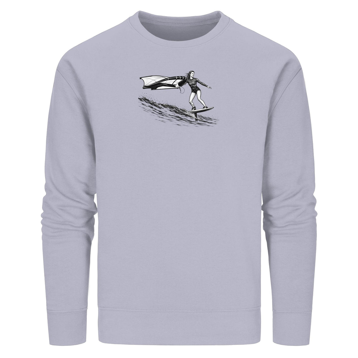 Wingfoil Wave - Organic Basic Unisex Sweatshirt