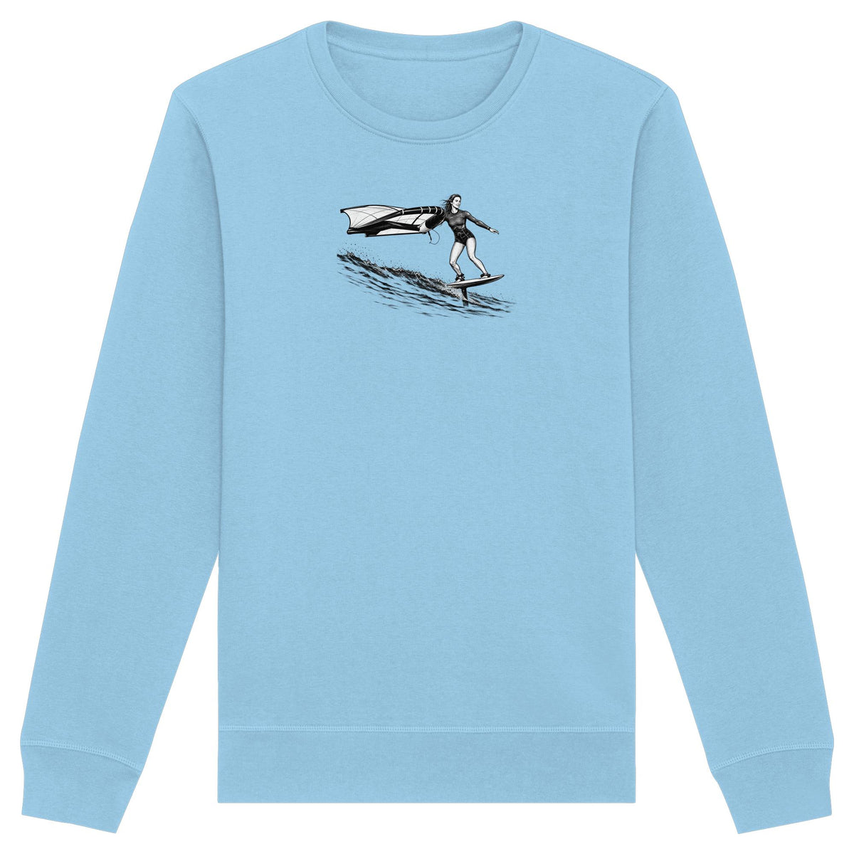 Wingfoil Wave - Organic Basic Unisex Sweatshirt