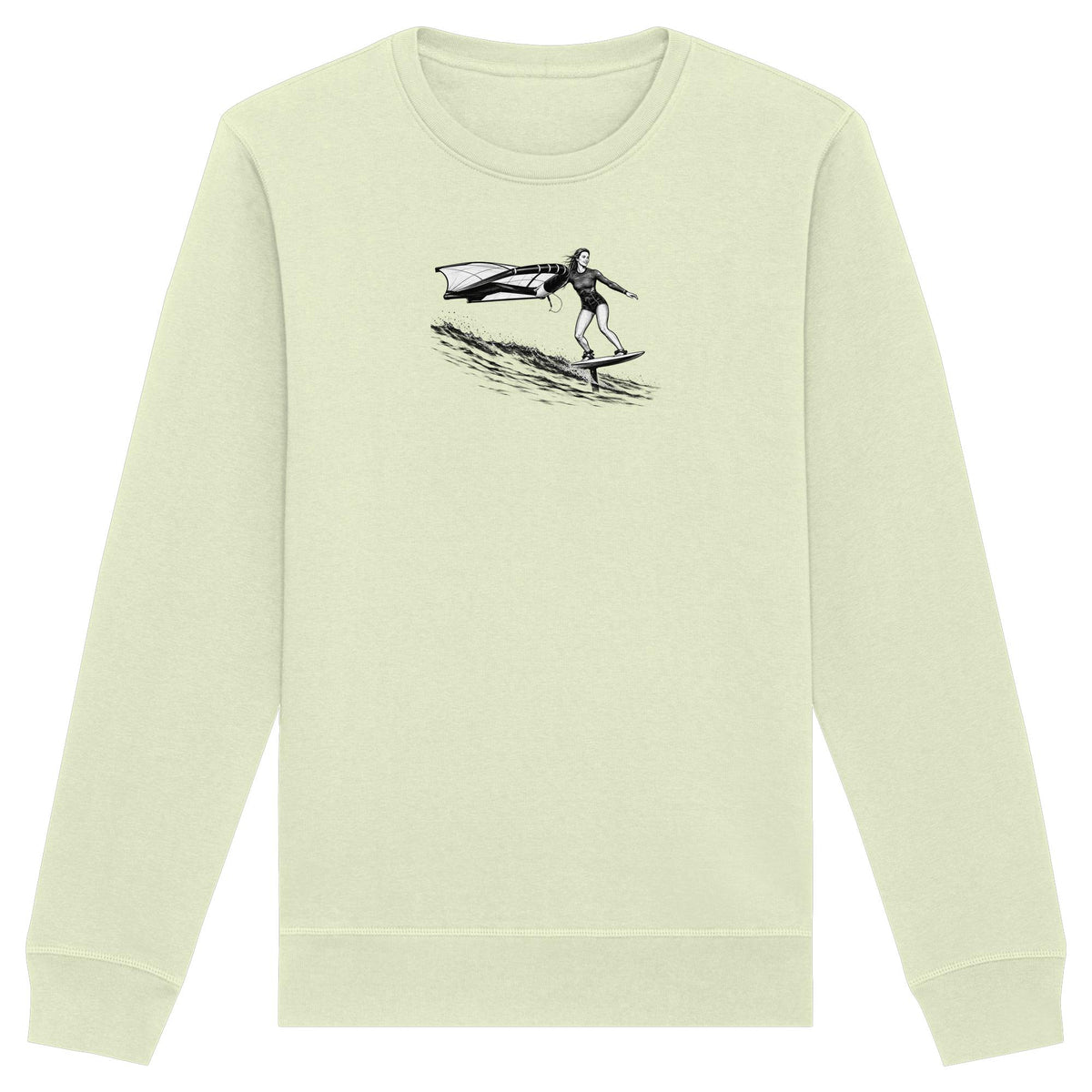 Wingfoil Wave - Organic Basic Unisex Sweatshirt