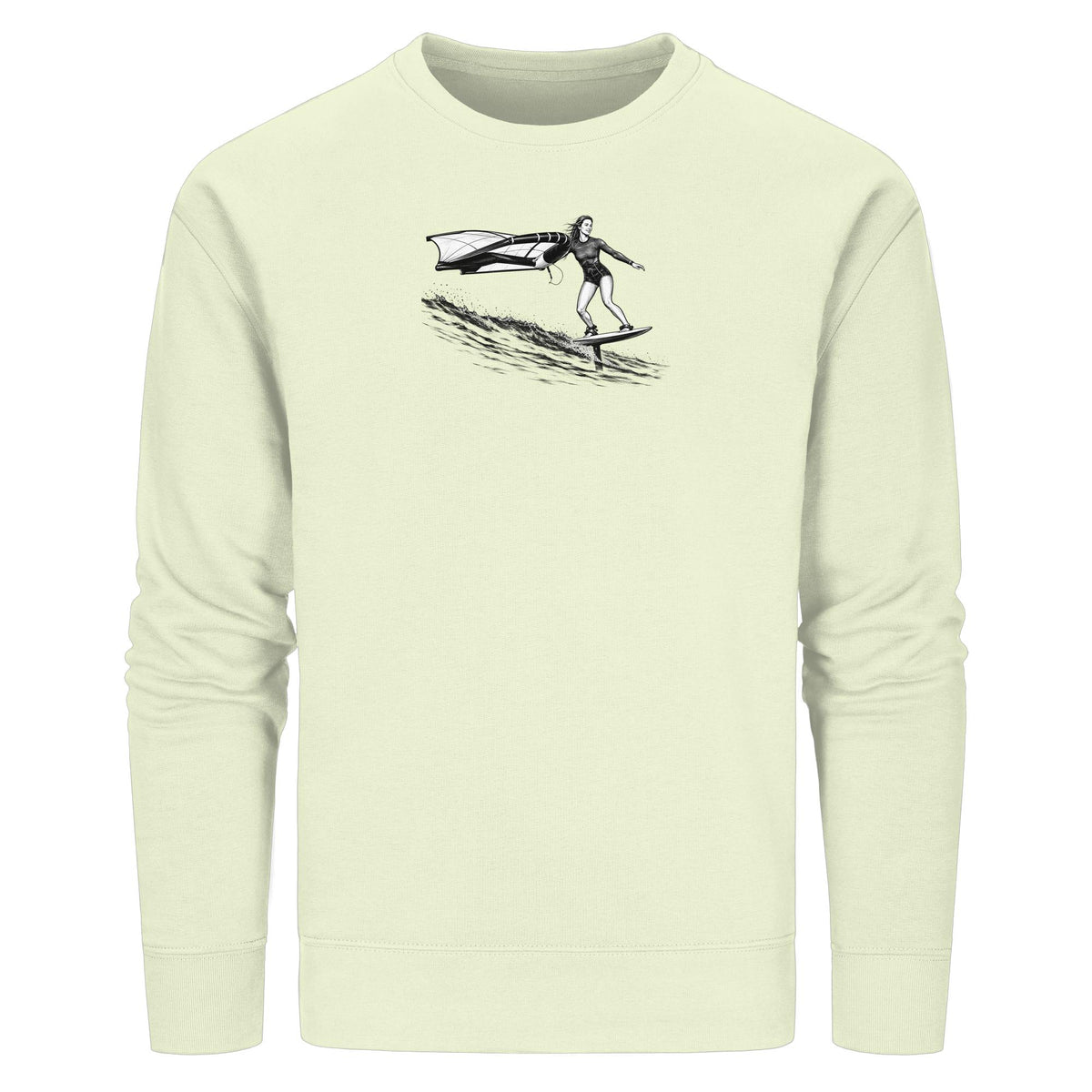Wingfoil Wave - Organic Basic Unisex Sweatshirt